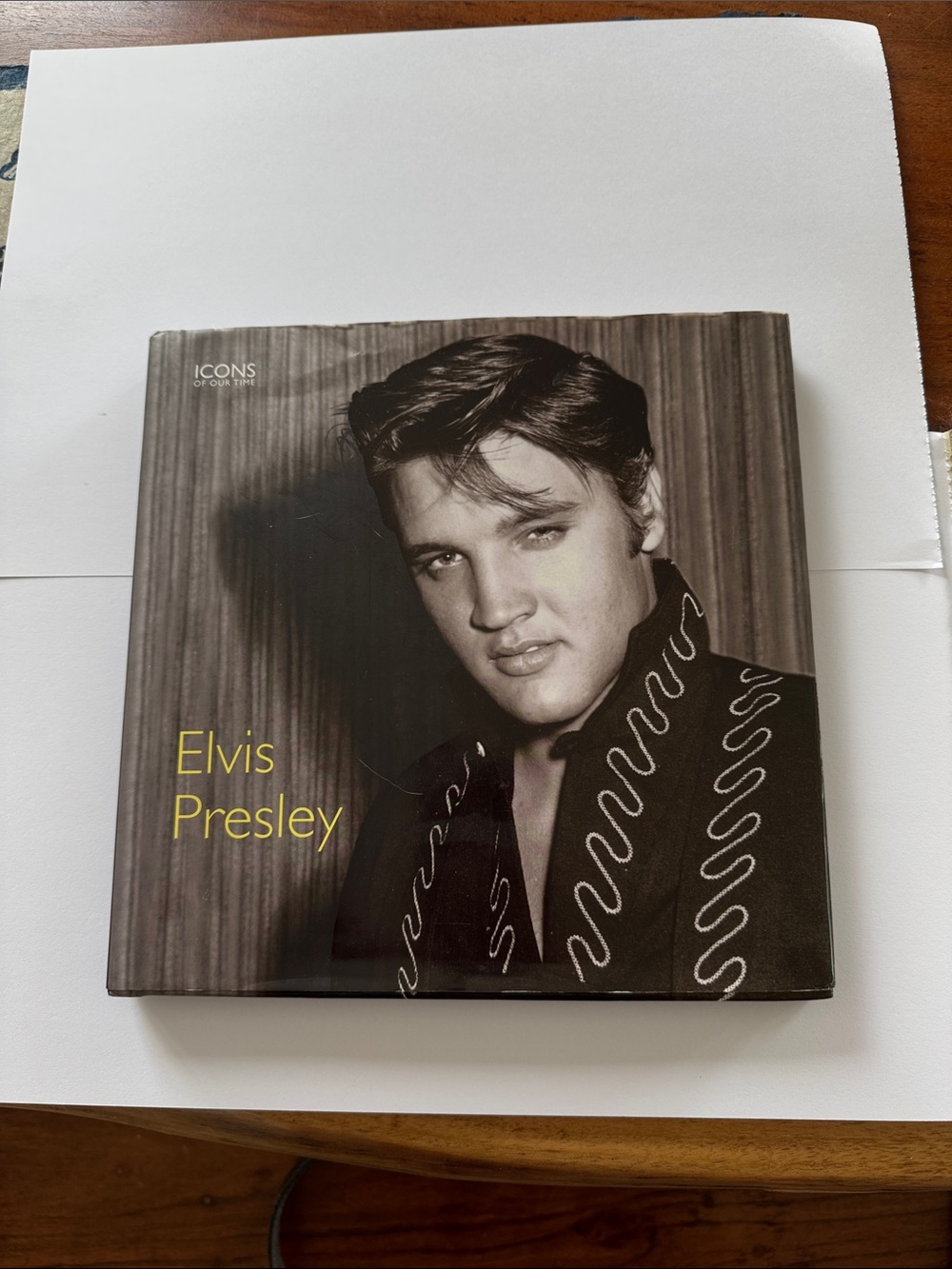 Elvis Presley Hardcover Collectible Book - Black Cover